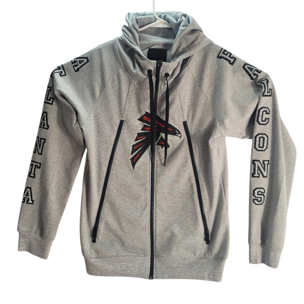 Gray Full-Zip Hoodie